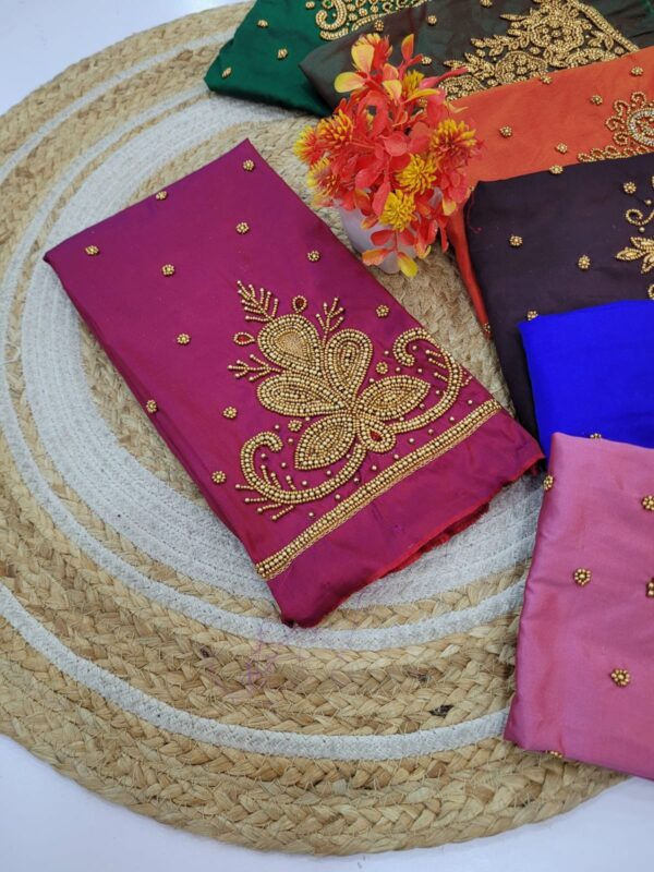 Handmade Aari Work Blouses