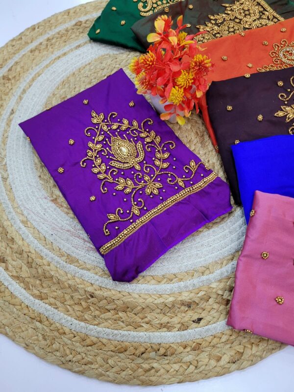 Handmade Aari Work Blouses