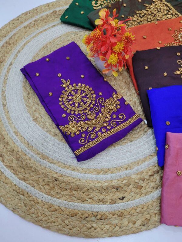 Handmade Aari Work Blouses