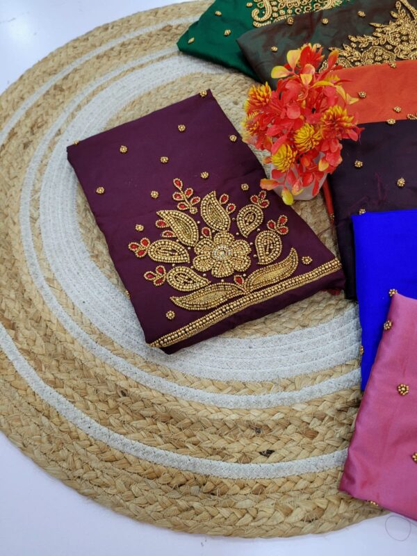 Handmade Aari Work Blouses