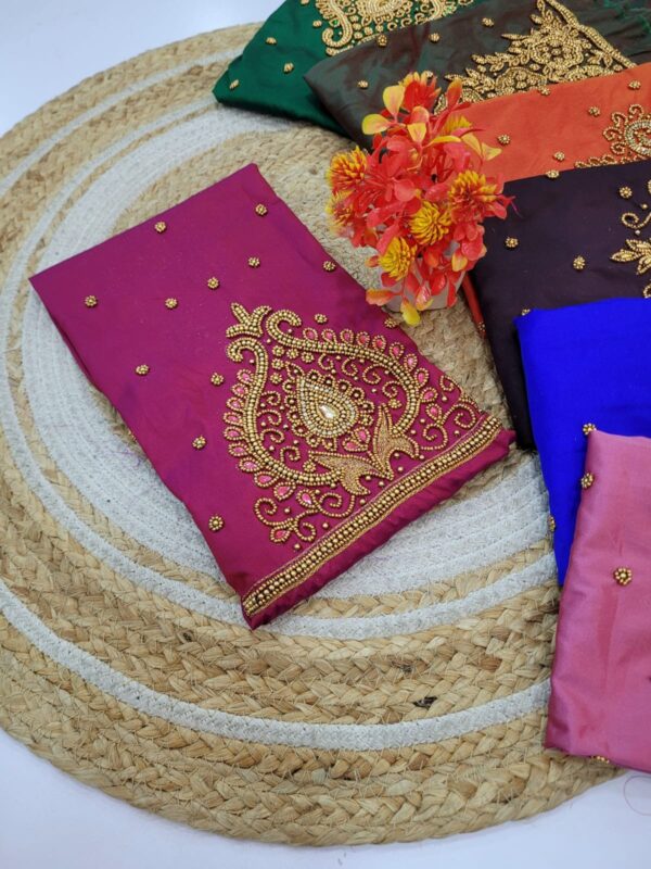 Handmade Aari Work Blouses