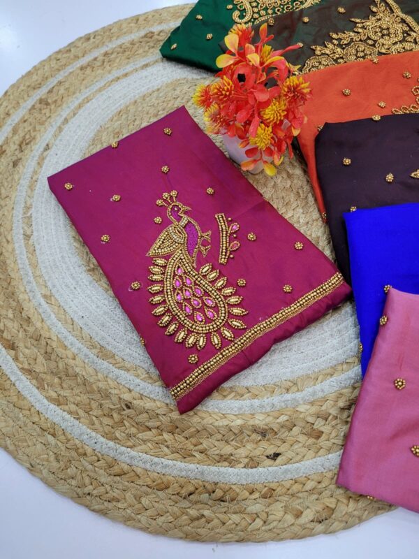 Handmade Aari Work Blouses