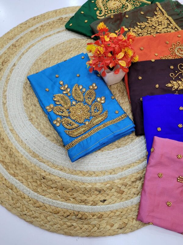 Handmade Aari Work Blouses