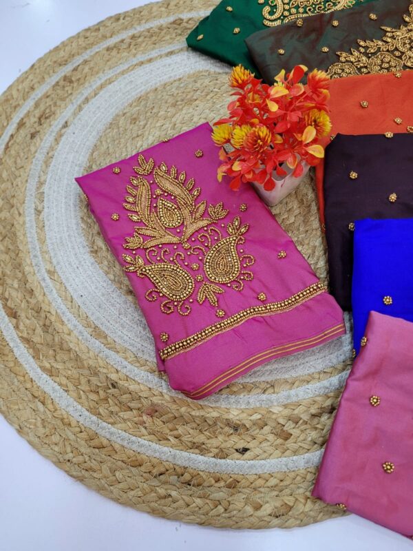 Handmade Aari Work Blouses