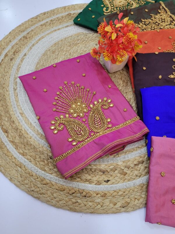 Handmade Aari Work Blouses