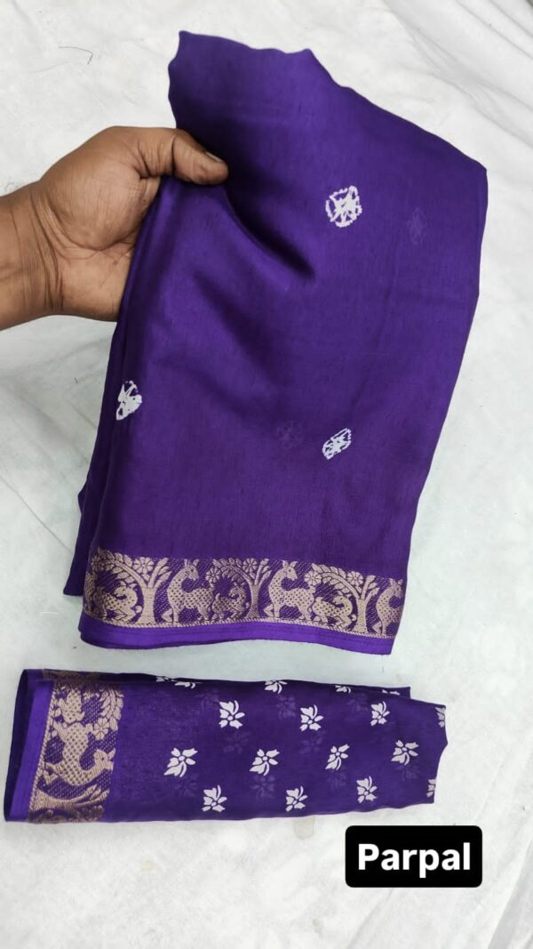 Authentic Muslin Silk Sarees
