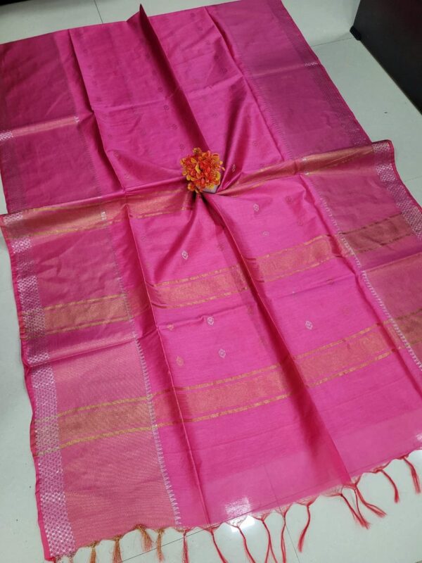 Authentic Raga Linen Tissue silk Sarees