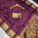 Handloom Mangalagiri silk Saree