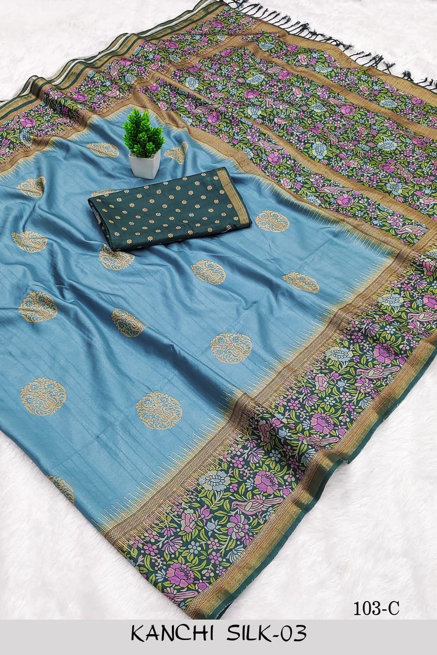 WhatsApp Image 2025-11-22 at 2.05.57 PM (1) Tussar Silk Sarees - Image 1