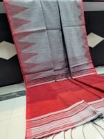 Temple Tower Silk Cotton Sarees - Image 3