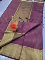 Handloom Mangalagiri silk Saree - Image 2