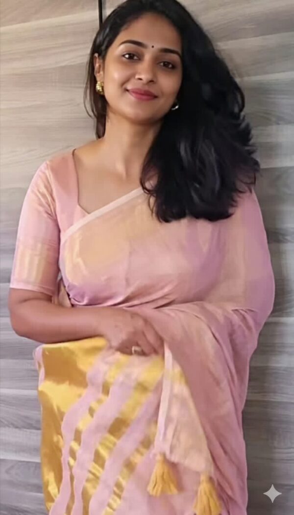 Kerala Weaves: Royal Tissue Silk Sarees