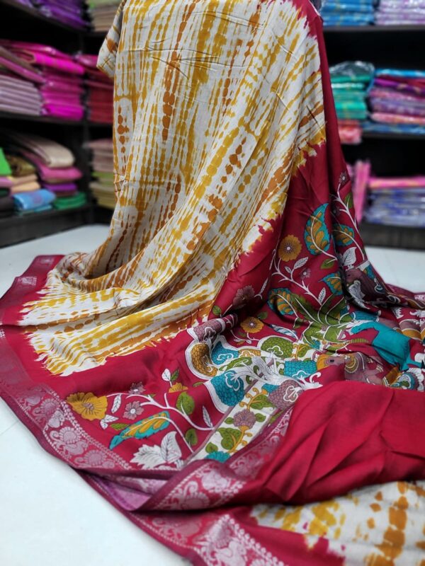 Viscose Soft Cotton Saree