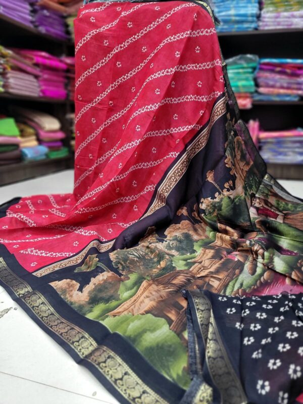 Viscose Soft Cotton Saree
