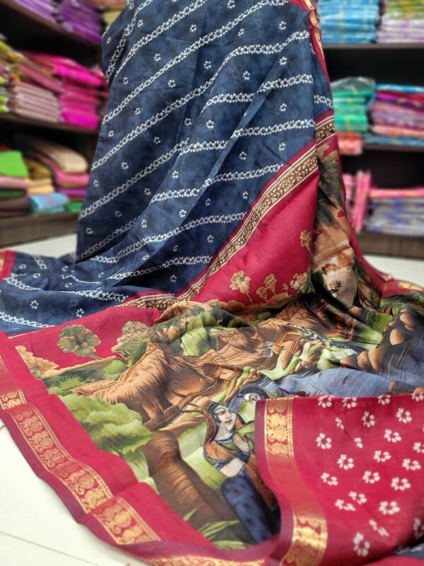Viscose Soft Cotton Saree