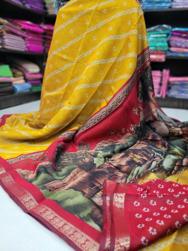 Viscose Soft Cotton Saree