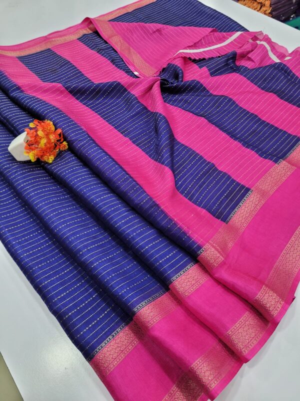 Premium Mysore Crepe Silk Sarees with Rettapetta border