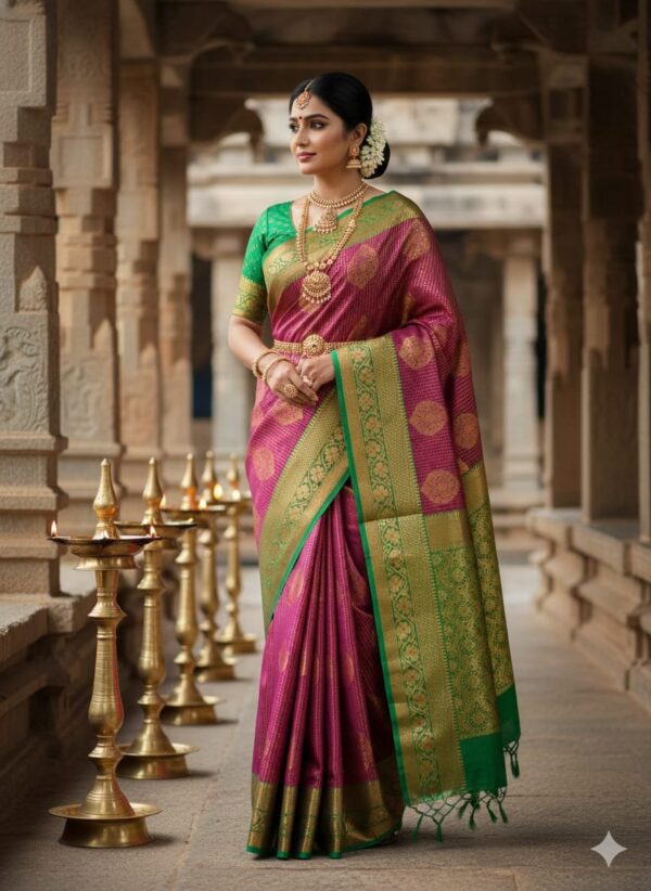 VAIRAM : Elite Vairaoosi Pattu Sarees