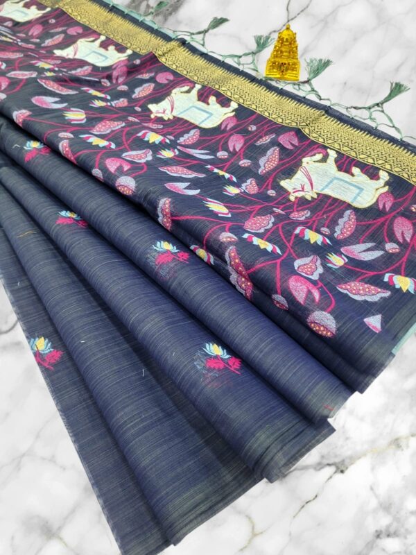 Premium Munga Cotton with Jamdani Work