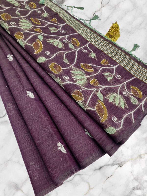 Premium Munga Cotton with Jamdani Work