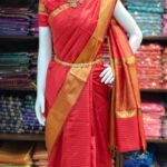 Handloom Mangalagiri silk Saree