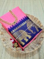 MEENAKSHI: Authentic mahwswari Checks silk Sarees