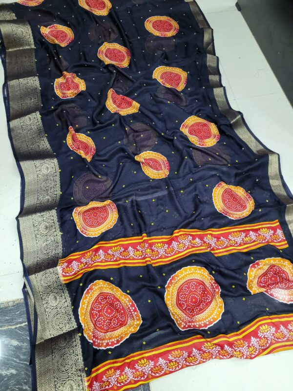 Trendy Moss Georgette Saree