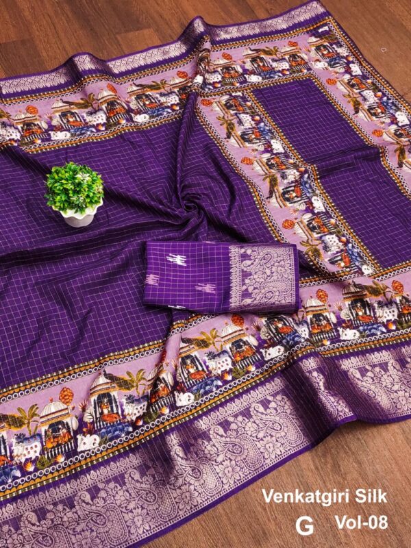 Kalamkari Silk Sarees