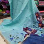 Linen Jute cotton sarees