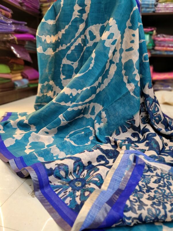 Linen Jute cotton sarees