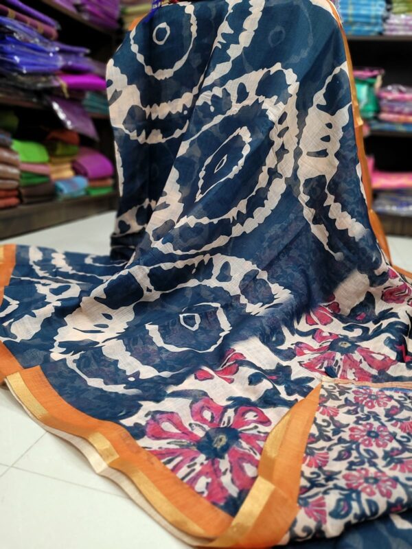 Linen Jute cotton sarees