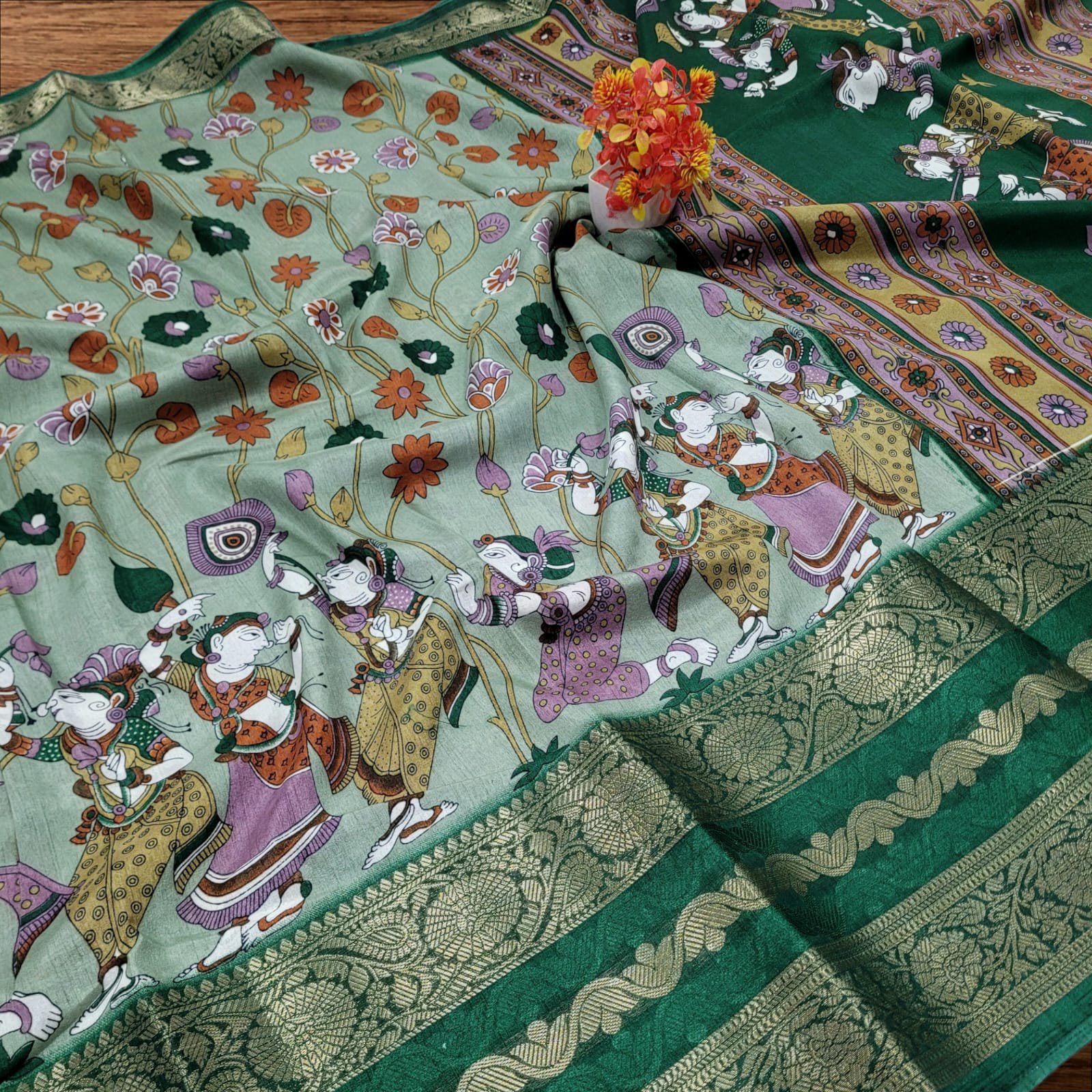 2026/01/1000460316.jpg Premium Rettapetta Bhagalpuri Silk Sarees - Image 1