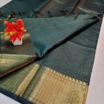 Handloom Mangalagiri silk Saree