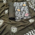 Branded Batik Printed Cotton Salwar Materials (Unstitched 3pcs)