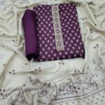 Branded Cotton Salwar Materials (Unstitched 3pcs)