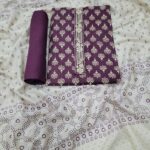 Branded Cotton Salwar Materials (Unstitched 3pcs)