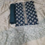 Branded Cotton Salwar Materials (Unstitched 3pcs)