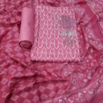 Branded Cotton Salwar Materials (Unstitched 3pcs)