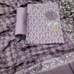 Branded Cotton Salwar Materials (Unstitched 3pcs)