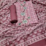 Branded Cotton Salwar Materials (Unstitched 3pcs)
