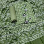 Branded Cotton Salwar Materials (Unstitched 3pcs)