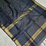 Premium Uppada Checks Cotton Silk Sarees