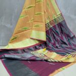 IKKAT LINEN COTTON SAREES