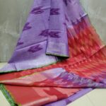 IKKAT LINEN COTTON SAREES