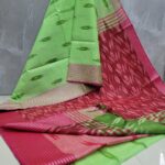 IKKAT LINEN COTTON SAREES