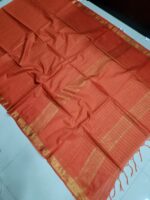 Premium Uppada Checks Cotton Silk Sarees - Image 3