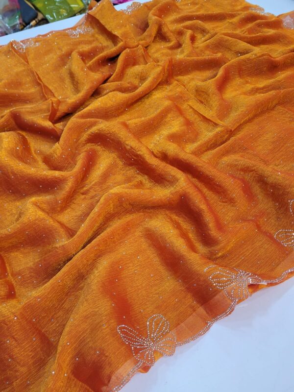 Party Wear Butterfly Space silk Sarees