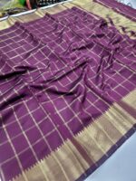 Handloom Mangalagiri silk Saree - Image 3