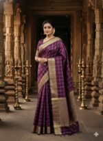 Handloom Mangalagiri silk Saree