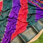 Premium Banarasi Georgette Silk Sarees